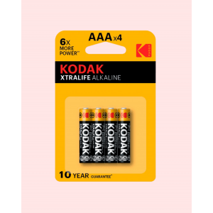 Pilhas Kodak AAA 1×4