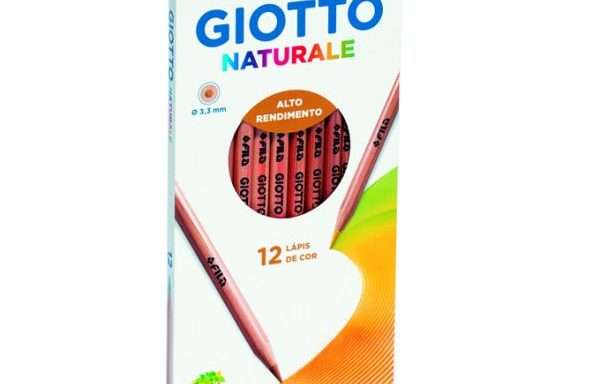 Lápis de Cor GIOTTO Naturale, 12 Cores