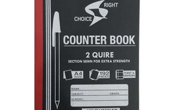 Caderno Pautado Counter Book Capa Dura A4 192 Páginas