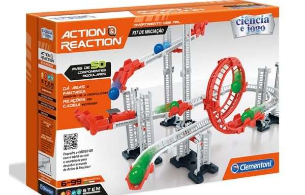 Jogo Ação e Reação – Kit de Iniciação Clementoni, Idade 8+
