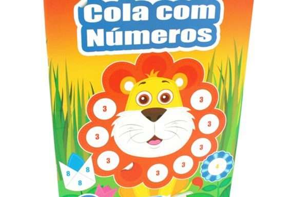 Livrinho de Atividades, Auto-colantes Cola com Números 3
