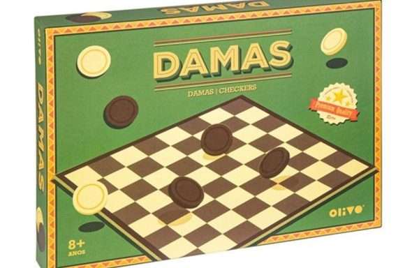Jogo de Damas Olivo, Idade 8+