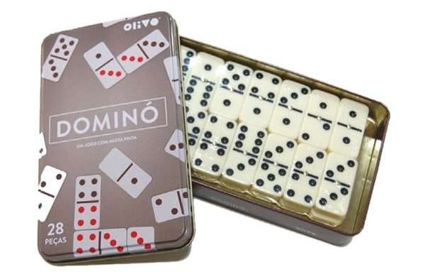 Jogo Dominó Olivo 28 Peças, Idade 8+