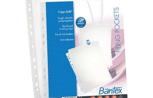 Embalagem Bolsa Plástica Bantex 45 Mícrons Fina 1 X 100