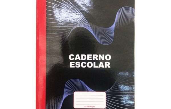 Caderno A4 Capa preta